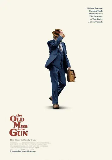 THE OLD MAN AND THE GUN filmposter.