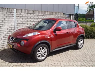 Nissan Juke 1.6 Acenta Sportst Apple Carplay met Navi Clima Cruise 4x Elektrisch Ramen LMV 17 Rechts
