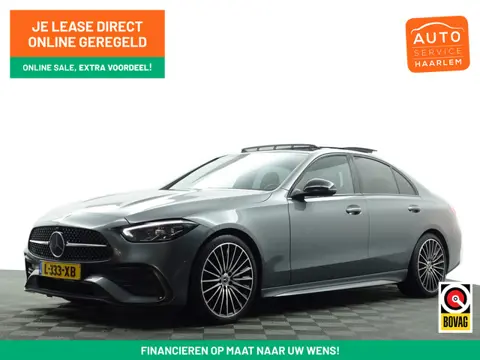 Mercedes-Benz C-Klasse 200 AMG Night Edition Aut- Panoramadak, Burmester, Sfeerverlichting, Xenon Le
