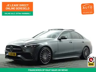 Mercedes-Benz C-Klasse 200 AMG Night Edition Aut- Panoramadak, Burmester, Sfeerverlichting, Xenon Le