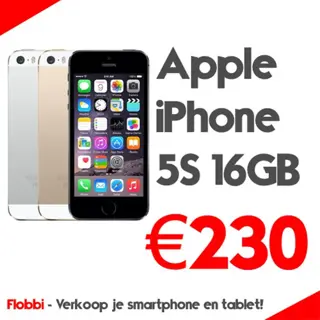 IPhone 5s verkopen? Snel, betrouwbaar &amp; hoge vergoeding