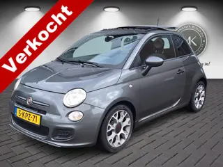 Fiat 500 0.9 TwinAir 500Sport Open dak! Airco, Audio, 16"Lm velgen