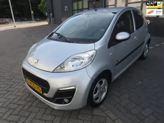 Peugeot 107 1.0 Black & Silver 2013 FACELIFT Airco 5-Deurs NAP! APK!