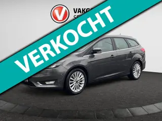 Ford Focus Wagon 1.5 Titanium | Org. NL | All-Season | Navi | Clima | Lederen Bekleding | PDC Achter
