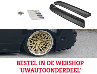 Rear Side Splitters Audi A7 S-Line MK1 S7 3.0 2.8 TFSI TDI