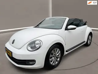 Volkswagen Beetle Cabriolet 1.2 TSI Design 105 Pk Automaat Airco Navi Matwit gewrapt