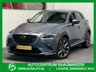 Mazda CX-3 2.0 SKYACTIV-G 121 LUXURY NAVIGATIE CRUISE CONTROL HEAD-UP DISPLAY KEYLESS GO RIJSTROOKSE