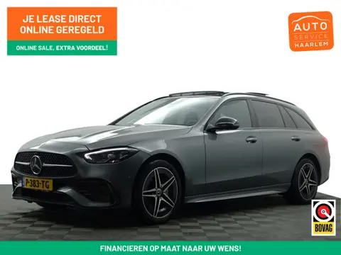 Mercedes-Benz C-Klasse Estate 300 e AMG Line Aut- Two Tone Leder Interieur, Panoramadak, Carbon, Sfe