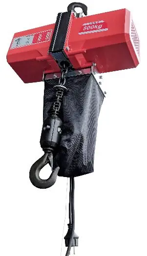 Elektrische kettingtakel, ketting takel, takel 500kg