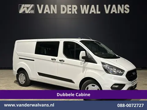 Ford Transit Custom 2.0 TDCI 131pk Automaat L2H1 Dubbele Cabine Inrichting Euro6 Airco | 6-Zits | Ca