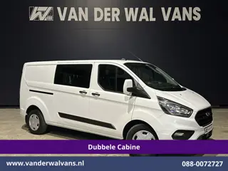 Ford Transit Custom 2.0 TDCI 131pk Automaat L2H1 Dubbele Cabine Inrichting Euro6 Airco | 6-Zits | Ca