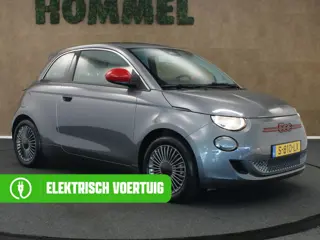 Fiat 500 RED 42 kWh - ORIGINEEL NEDERLANDSE AUTO - 3 FASE LADEN - CLIMATE CONTROL - BLUETOOTH - DAB 
