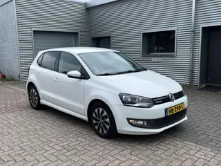 Volkswagen Polo 1.0 BlueMotion Edition 95PK 5D 9-2015 ''PURE WHITE'' 2e EIG AIRCO CRUISE LMV..      