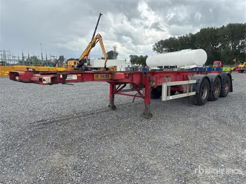 Dennison Tf25ska Tri/A Container Trailer (bj 2001)