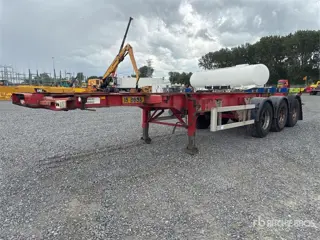 Dennison Tf25ska Tri/A Container Trailer (bj 2001)