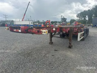 Dennison TF25SKA Tri/A Container Trailer (bj 2001)