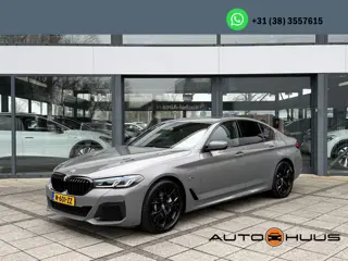 BMW 5-serie 520e M-Sport | SOH 94% | Trekhaak | BMW Laser | Leder | Sfeer Verlichting |