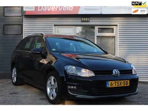 Volkswagen Golf Variant 1.6 TDI Highline EXPORT apk 9-5-2027, vol opties zoals navi, trekhaak, pdc, 