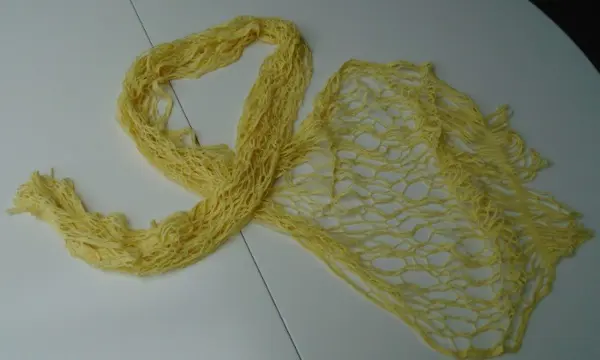 SJAAL NET GEEL NIEUW