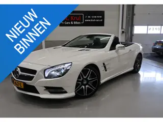 Mercedes-Benz SL-klasse 400 AMG Panoramadak Camera Harman Kardon AMG-Line Spoiler Stoelverkoeling Ne