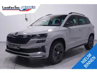 Skoda Karoq 1.5 TSI ACT Sportline Business NAP Camera Wegklapbare trekhaak Appple Carplay Stuur- en 