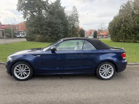 BMW 1 Serie Cabrio 118i Executive Airco, Leer, goed onderhouden