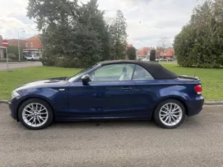 BMW 1 Serie Cabrio 118i Executive Airco, Leer, goed onderhouden