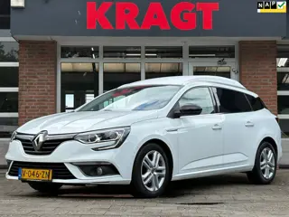 Renault MEGANE VAN GRIJS KENTEKEN|NAP|clima|cruise|grijs|navi|parkeersensoren|bluetooth|elektrisch p