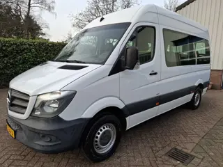 Mercedes-Benz Sprinter 314CDI 34950.- INCL BTW 9-PERSOONS ROLSTOELVERVOER 143PK