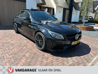 Mercedes-Benz C-klasse AMG 63 Edition 1 -Schaal stoelen-Panodak-Onderhouds historie compleet zeer ne
