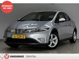 Honda Civic 1.4 Comfort/ Trekhaak/ 16'' LMV/ Clima/ Elek. pakket/ Isofix/ Armsteun/ Multi. LEDER. St