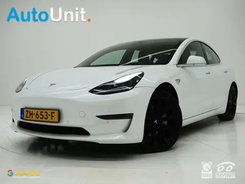 Tesla Model 3 Long Range AWD 75 kWh 351PK | Panoramadak | AutoPilot | Camera | Leder | Stoelverwarmi