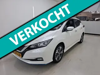 Nissan LEAF E+ N-Connecta 62 kWh SOH93% 1E EIG DEALEROND ORG NL|TREKHAAK|BLINDSPOT|STUUR+STOELVRM|VR