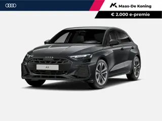 Audi A3 Sportback 40 TFSI e S edition 204 PK · Assistentiepakket rijden en parkeren plus · Optiekpak