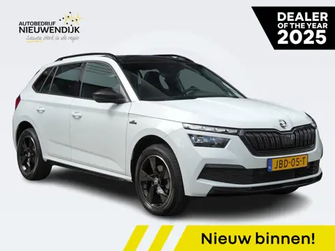 Skoda Kamiq TSI 110 DSG Monte Carlo AUTOMAAT / PANO / STOELV. / KEYLESS / LED / CAMERA / APPLE CARPL
