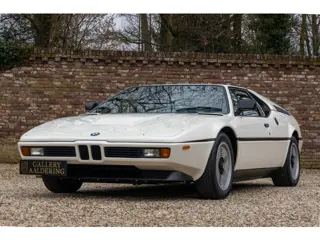 BMW M1 "The road legal homologation M1" Reconditioned for addition to private collection, Accompanie