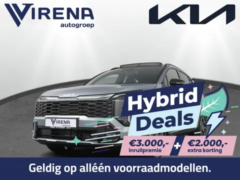 Kia Sportage 1.6 T-GDi Hybrid GT-Line - €5.000,- voordeel - Stoel/stuur verwarming - Schuif/kantelda