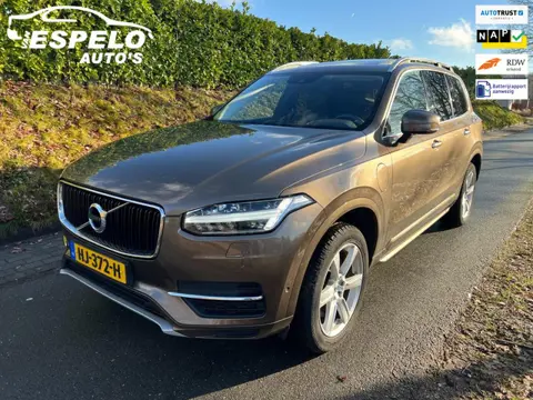 Volvo XC90 2.0 T8 Twin Engine AWD Momentum, Nl auto met oa:Nap, Panorama Leder, Navi, Pdc, Cruise, C