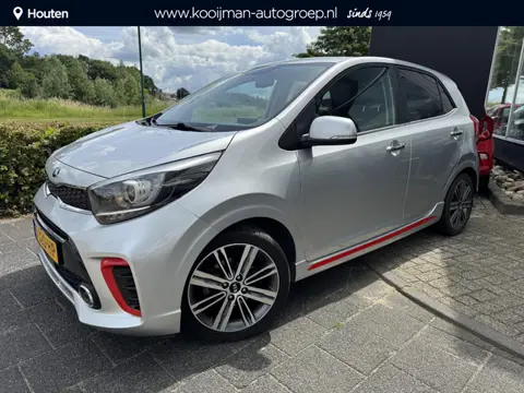 Kia Picanto 1.0 T-GDI GT-Line 100PK, Stoel/Stuurverwarming, Dealeronderhouden, Navigatie, Apple Carp