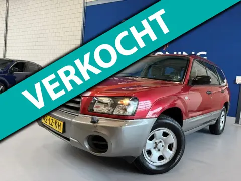 Subaru Forester 2.0 AWD X /bj.2003 / 1e eigenaar / climate / trekhaak / 4x4 / rijdt perfect / APK 07