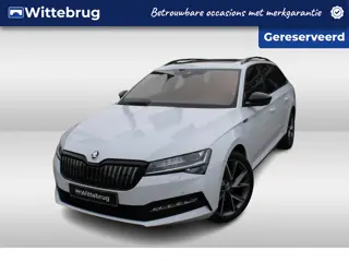 Škoda Superb Combi 1.4 TSI iV 218pk Sportline DSG Automaat / Panorama schuifdak / LM 19 inch / 360 c