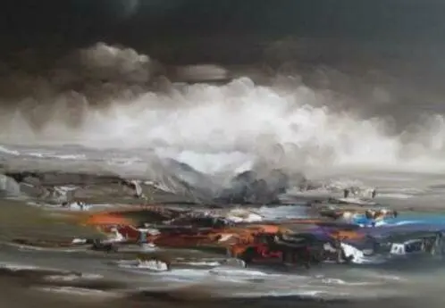 Gena The Choice Schilderij