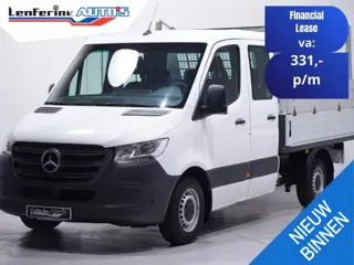 Mercedes Sprinter 211 CDI Dubbel Cabine 6-Zits Pickup Open Laadbak Airco, Trekhaak, LxBxH 270x203x80