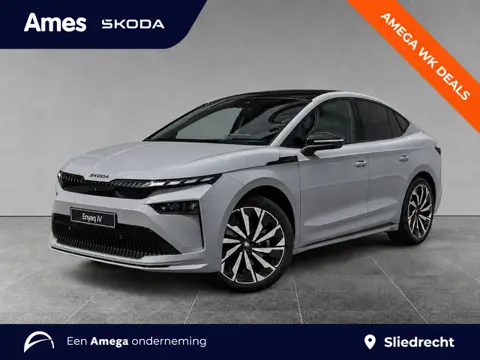 Škoda Enyaq Coupé 85 286pk Sportline | Bestuurdersstoel, elektrisch met geheugen | 21'' velgen | Mat