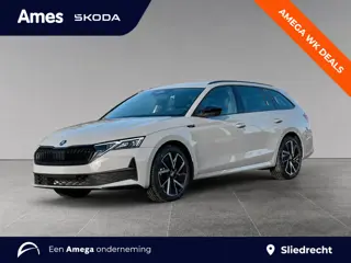 Škoda Octavia Combi 1.5 eTSI 150pk DSG Sportline Tour | Steel Grey | Matrix-LED | Navigatiepakket