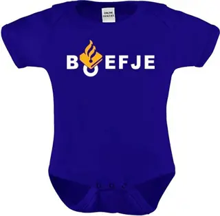 Gave baby kleding met teksten,heel veel keuze.