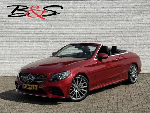 Mercedes-Benz C-klasse Cabrio 300 Premium AMG Facelift Cabrio Camera Stoelverwarming/ventilatie Clim