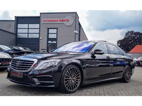 Mercedes-Benz S-klasse 500 Lang Edition 1 | Nieuwstaat | Burmester | Massage | Stoelverkoeling | DVD