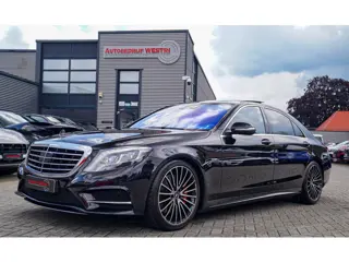 Mercedes-Benz S-klasse 500 Lang Edition 1 | Nieuwstaat | Burmester | Massage | Stoelverkoeling | DVD