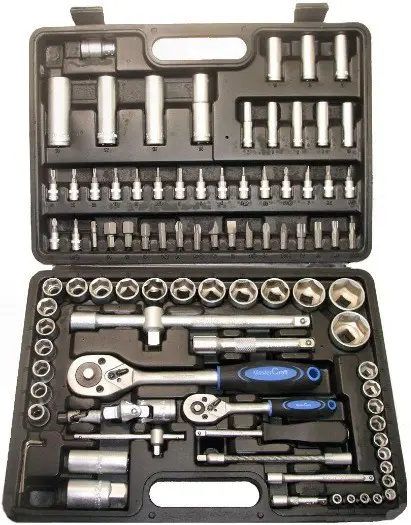 Doppenset 94-dlg Chroom-Vanadium